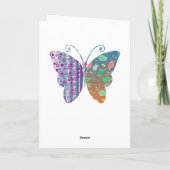 Style Happy Jubileum "I Love You" kaart. Kaart (Achterkant)