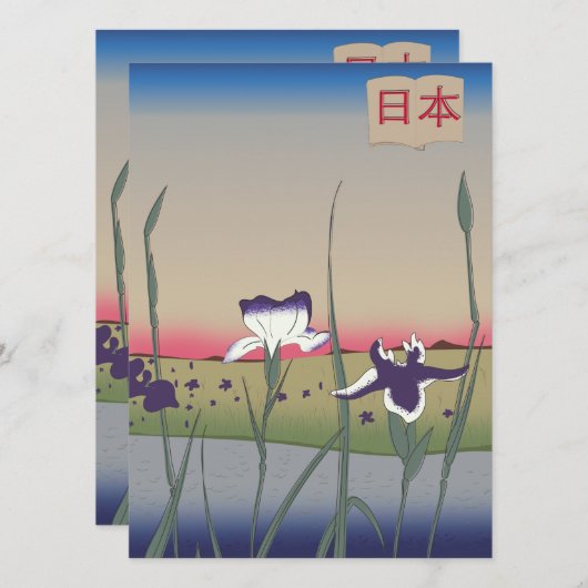  Style Japan Flowers (Voorkant / Achterkant)