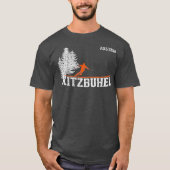 Style Kitzbuhel Aus  Skiing uit de jaren tachtig T-shirt (Voorkant)