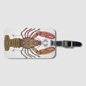 Style Lobster Bagagelabel (Voorkant (horizontaal))