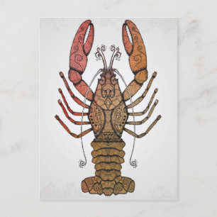 Style Lobster Briefkaart