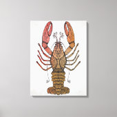 Style Lobster Canvas Afdruk (Voorkant)