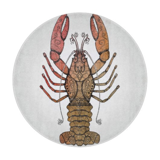 Style Lobster Snijplank (Voorkant)