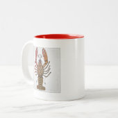 Style Lobster Tweekleurige Koffiemok (Voorkant links)