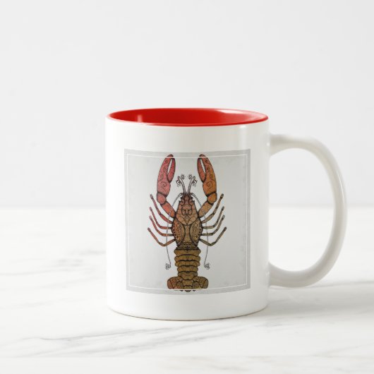 Style Lobster Tweekleurige Koffiemok (Rechts)