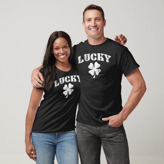 Style Lucky Clover St Patrick's Day T-shirt (Unisex)