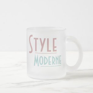 STYLE MODERNE mok (matglas)