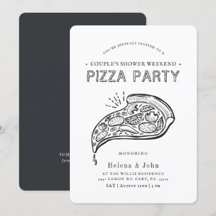 Style Pizza Party Steenketel Invita Kaart