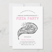  Style Pizza Party | Vrijgezellenfeest Pinks in Kaart (Voorkant)