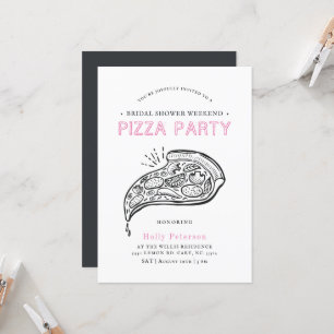 Style Pizza Party Vrijgezellenfeest Pinks in Kaart