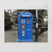  Style Police Box, Glasgow, Schotland. Briefkaart (Voorkant)