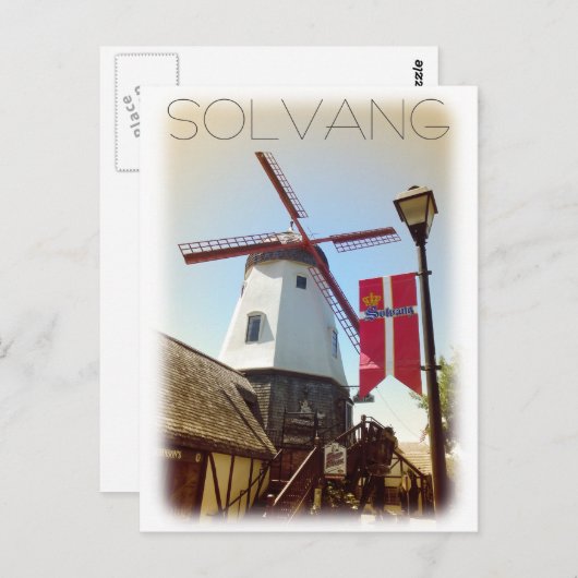  Style Solvang Briefkaart! Briefkaart (Voorkant / Achterkant)