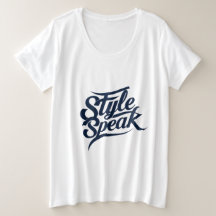 Style Speak T-shirts - Vetgedrukte Mode uitspraken