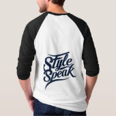 Style Speak T-shirts - Vetgedrukte Mode uitspraken (Achterkant)