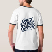Style Speak T-shirts - Vetgedrukte Mode uitspraken (Achterkant volledig)