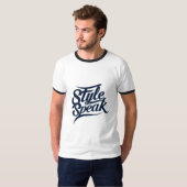 Style Speak T-shirts - Vetgedrukte Mode uitspraken (Voorkant volledig)