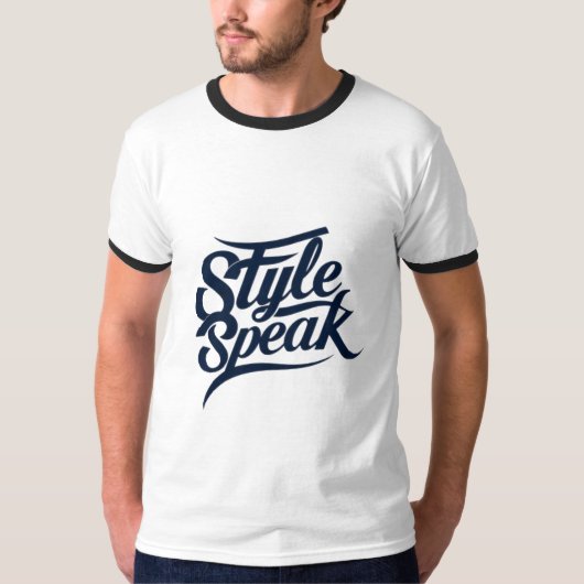 Style Speak T-shirts - Vetgedrukte Mode uitspraken (Voorkant)