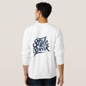 Style Speak T-shirts - Vetgedrukte Mode uitspraken (Achterkant volledig)