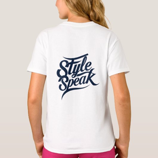 Style Speak T-shirts - Vetgedrukte Mode uitspraken (Achterkant)