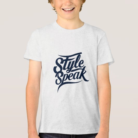 Style Speak T-shirts - Vetgedrukte Mode uitspraken (Voorkant)