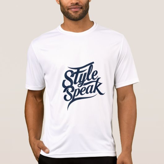 Style Speak T-shirts - Vetgedrukte Mode uitspraken (Voorkant)