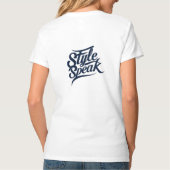 Style Speak T-shirts - Vetgedrukte Mode uitspraken (Achterkant)
