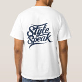 Style Speak T-shirts - Vetgedrukte Mode uitspraken (Achterkant)
