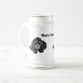 Style Stein: Dachshund Bierpul (Voorkant links)