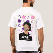 STYLE – Streetwear Graphic T-Shirt | Bold Attitude (Achterkant)