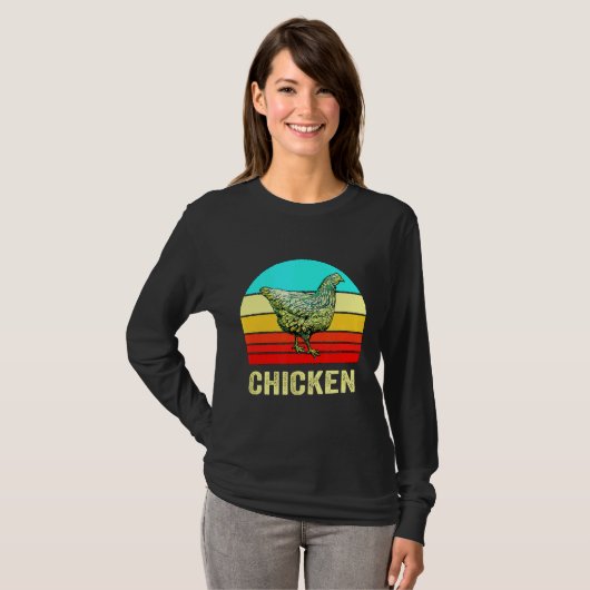 Style Sunset Chicken T-shirt (Voorkant volledig)