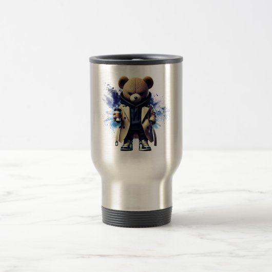Style with Our Bold Urban Boss bear Designs Reisbeker (Center)