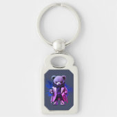 Style with Our Bold Urban Boss bear Designs Sleutelhanger (Voorkant)