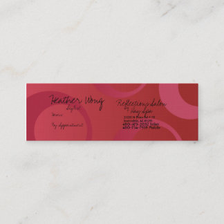 styleenkaart mini visitekaartje