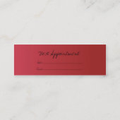 styleenkaart mini visitekaartje (Achterkant)