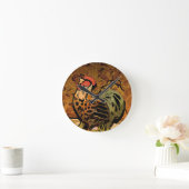 Stylin Chicken Ronde Klok (Huis)