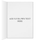 Stylin Lady Head Vase Manicure Pet Wenskaart (Binnen (Rechts))