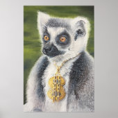 Stylin Lemur Poster (Voorkant)