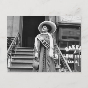 Stylin' Suffragette, 1908 Briefkaart