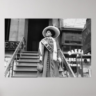 Stylin' Suffragette: 1908 Poster