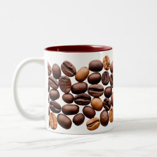 Stylische Kaffeebohnen Tasse Tweekleurige Koffiemok