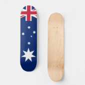 Stylised Australian Flag Persoonlijk Skateboard (Voorkant)