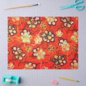 STYLISEERDE STROMEN, ZWARTE WITTE RIBBEN, GERELD TISSUEPAPIER (Craft)