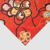 STYLISEERDE STROMEN, ZWARTE WITTE RIBBEN, GERELD TISSUEPAPIER (Detail)