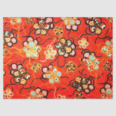 STYLISEERDE STROMEN, ZWARTE WITTE RIBBEN, GERELD TISSUEPAPIER (Voorkant)