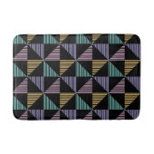 Stylish Abstract Geometric Print – Modern Trendy Badmat (Voorkant)