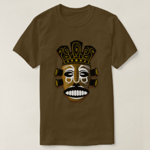 STYLISH AFRICAN TRIBAL MASKILLUSTRATIE T-SHIRT