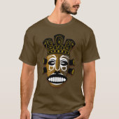 STYLISH AFRICAN TRIBAL MASKILLUSTRATIE T-SHIRT (Voorkant)