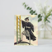 STYLISH AFSTUDEERDER AFSTUDEREN INVITATIE ~EZ2 CUS KAART (Staand voorkant)