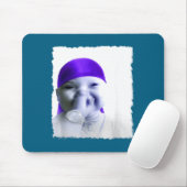 Stylish Ai Baby Holding Back Laugh Gigging Meme  Muismat (Met muis)