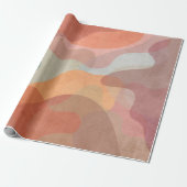 Stylish and Colorful Artistic Pattern Cadeaupapier (Uitgerold)